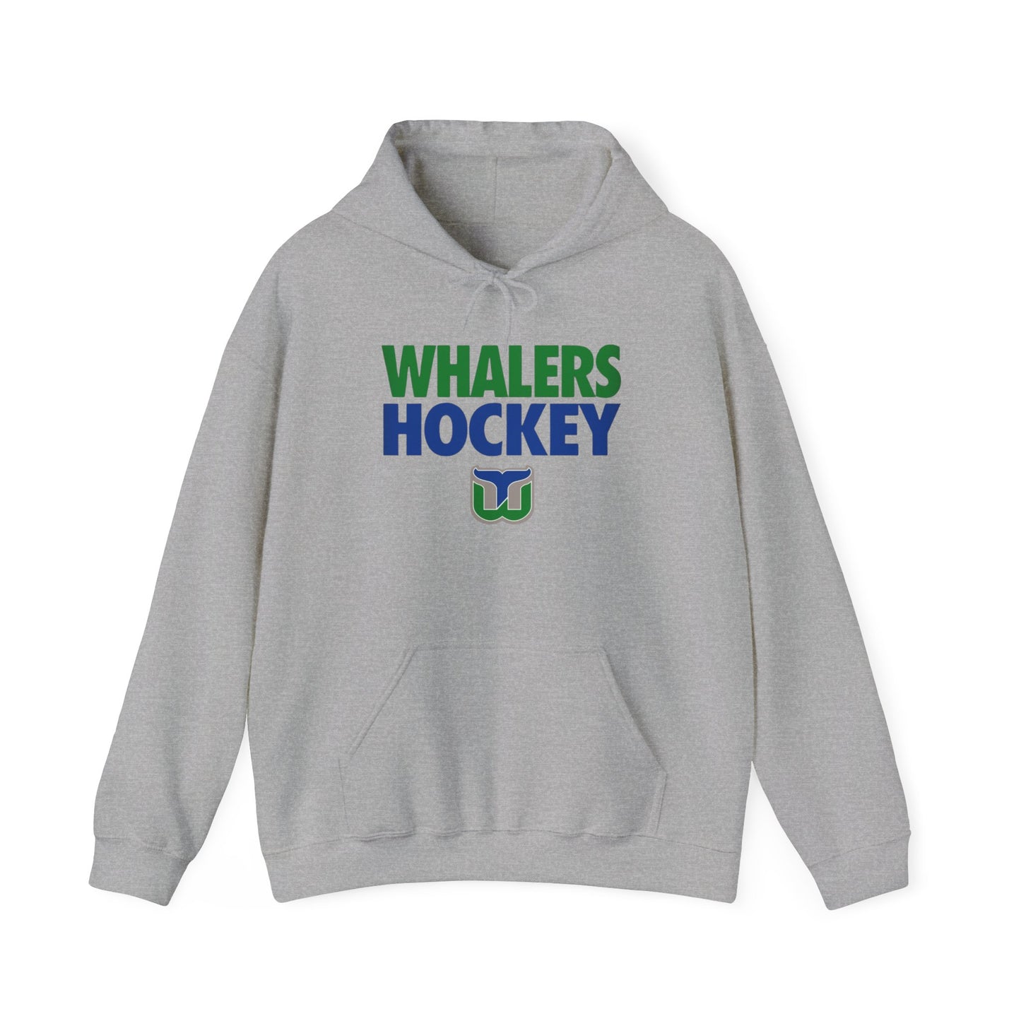 Whalers Hockey Adult Hooded Sweatshirt