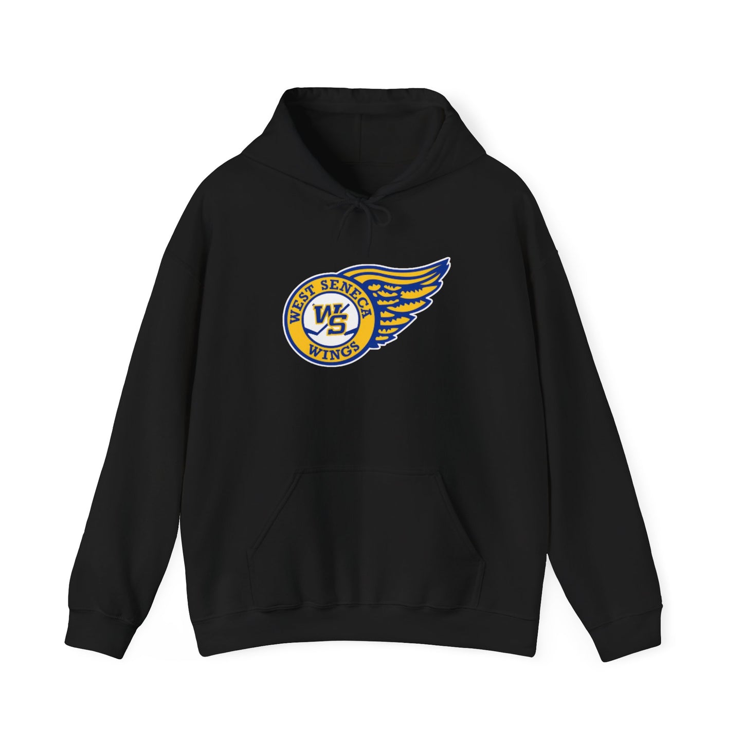 Wings Logo Adult Hooded Sweatshirt