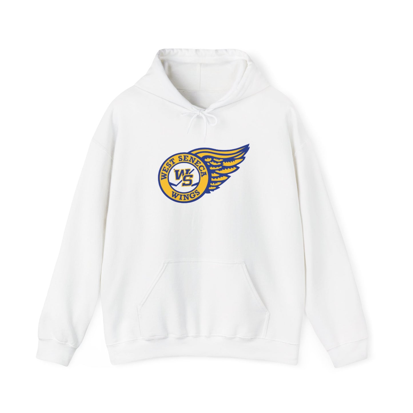 Wings Logo Adult Hooded Sweatshirt