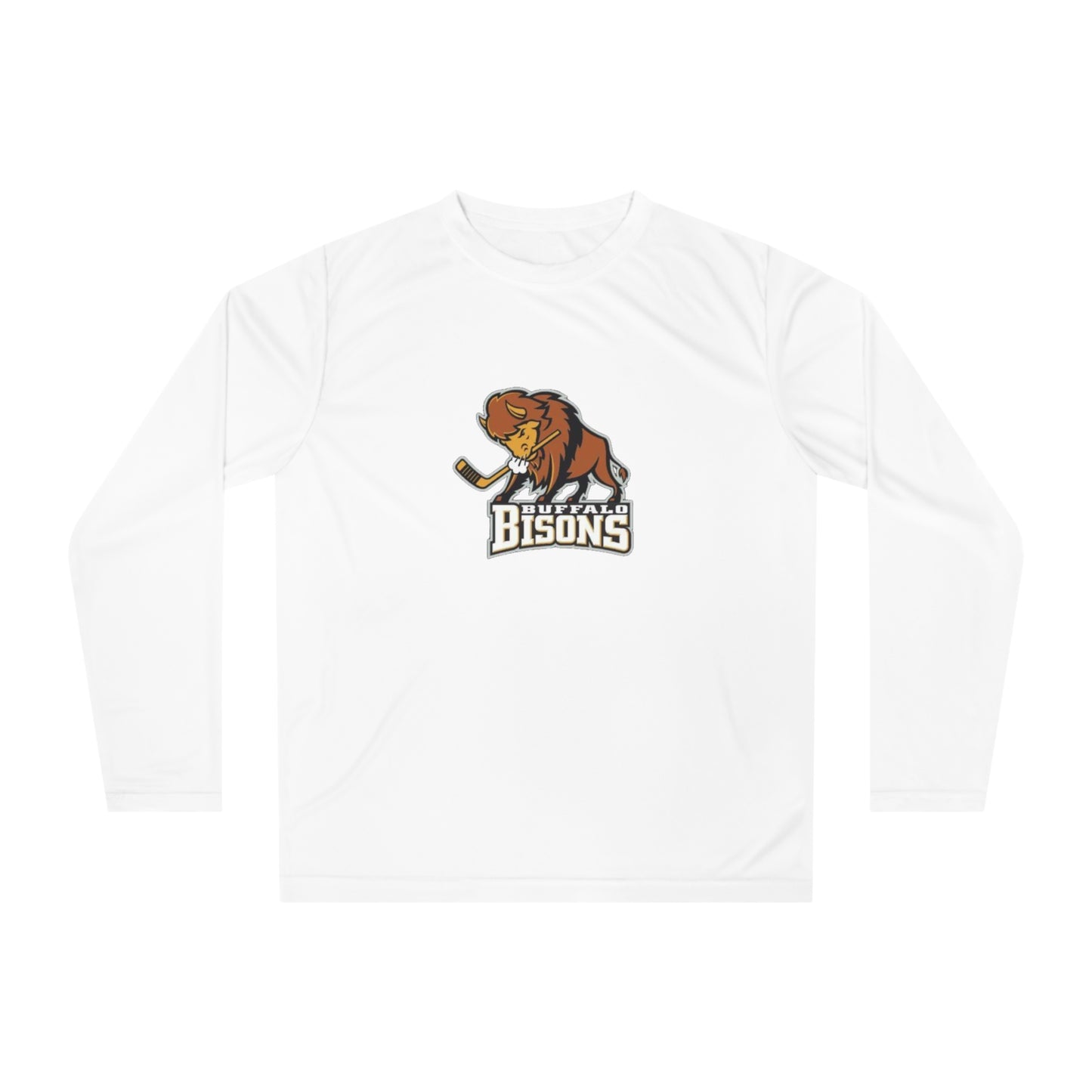 Bisons Youth Long Sleeve Performance Shirt