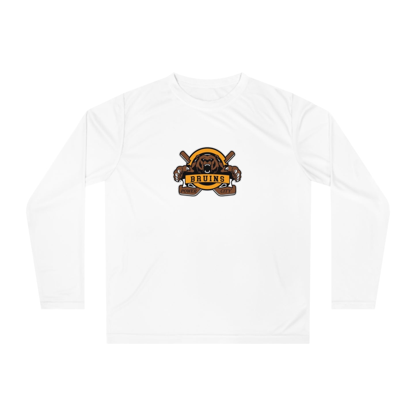 Bruins Adult Long Sleeve Performance Shirt