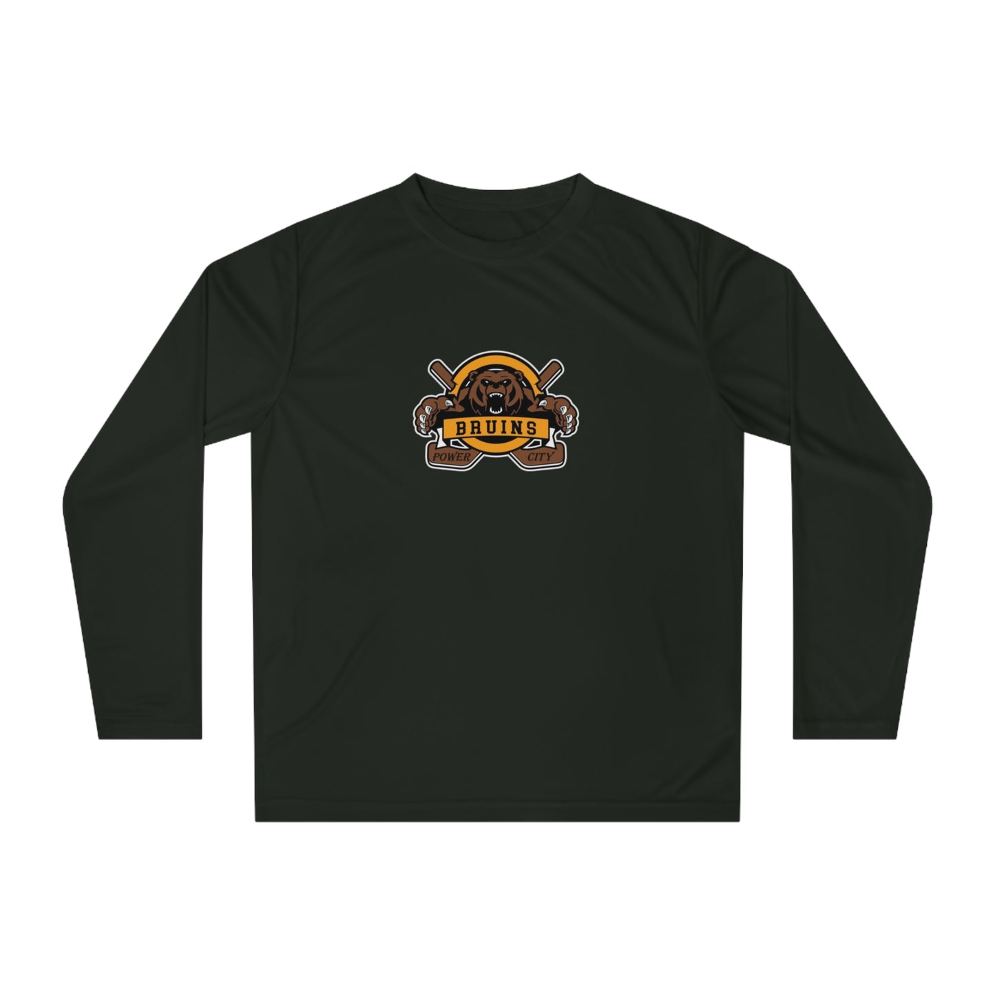 Bruins Adult Long Sleeve Performance Shirt