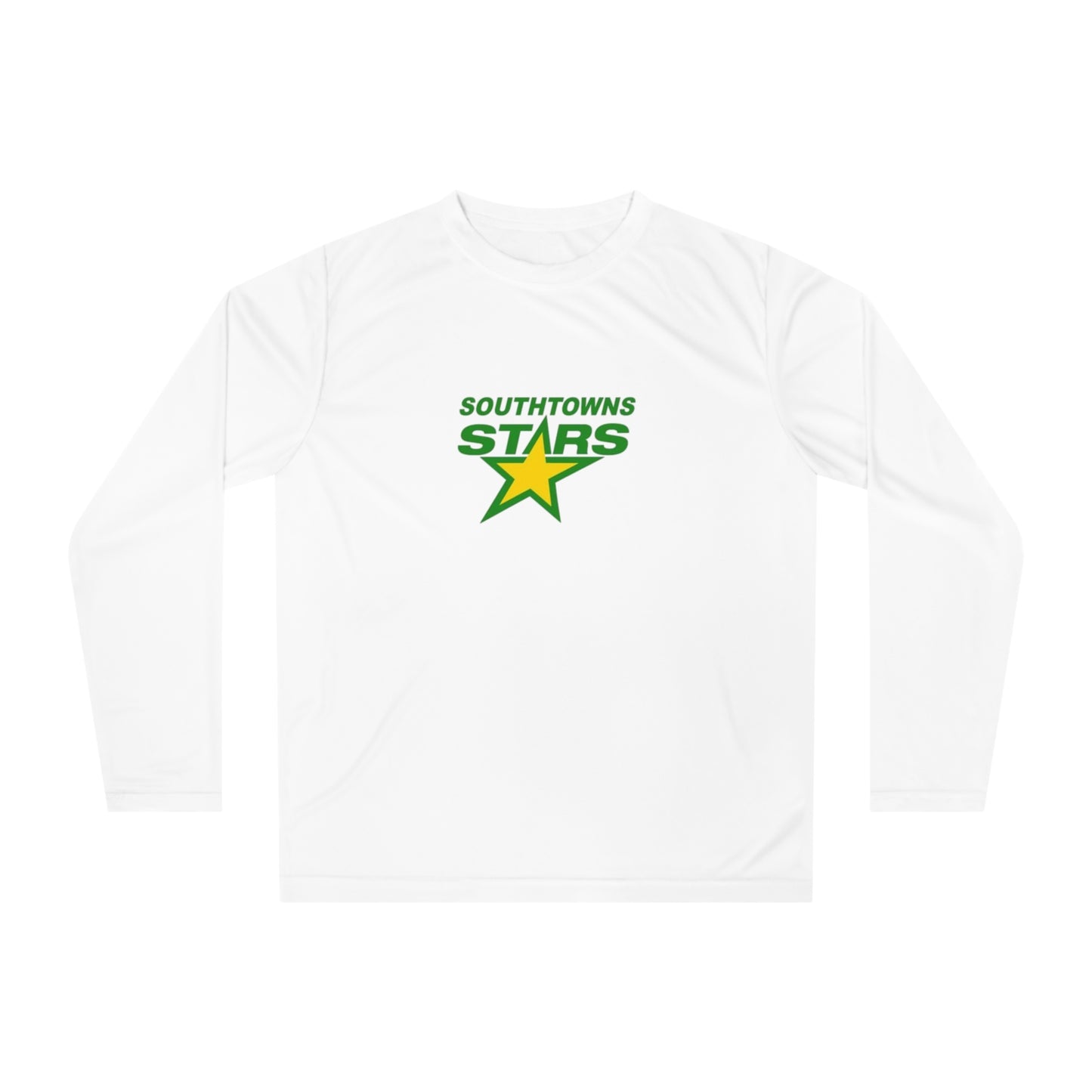 Stars Adult Long Sleeve Performance Shirt