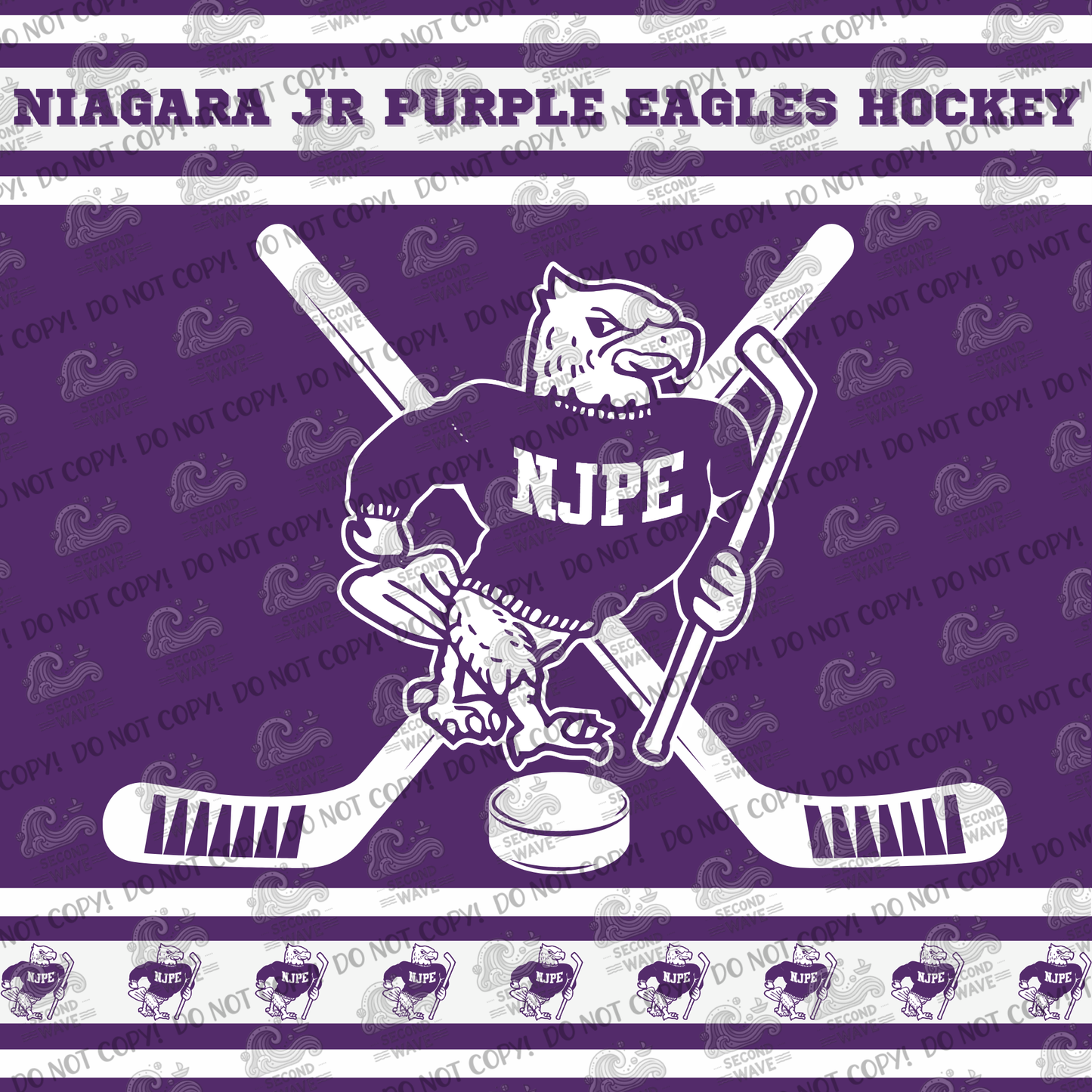 NJPE Blanket with Stripes