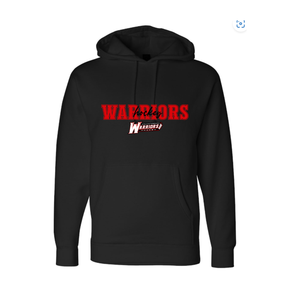 Warriors Hockey Adult Hooded Sweatshirt