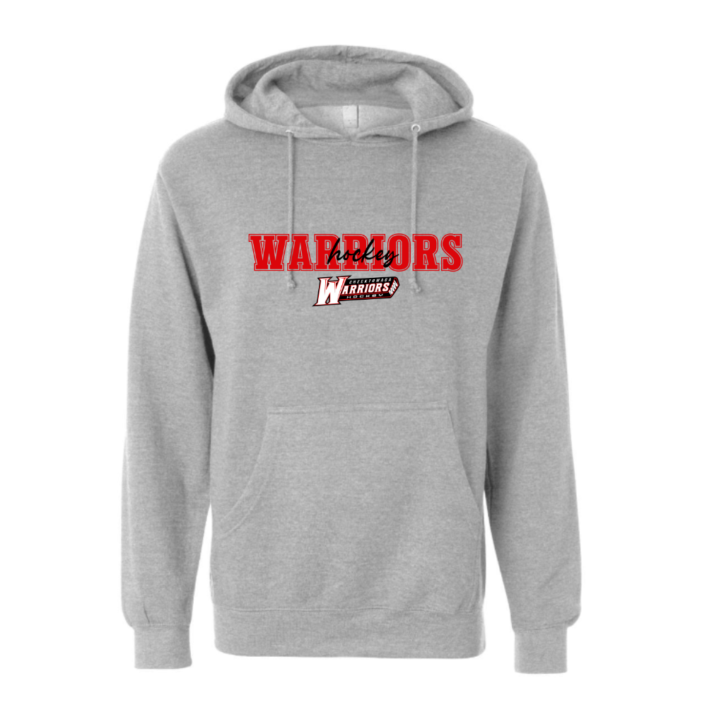 Warriors Hockey Adult Hooded Sweatshirt