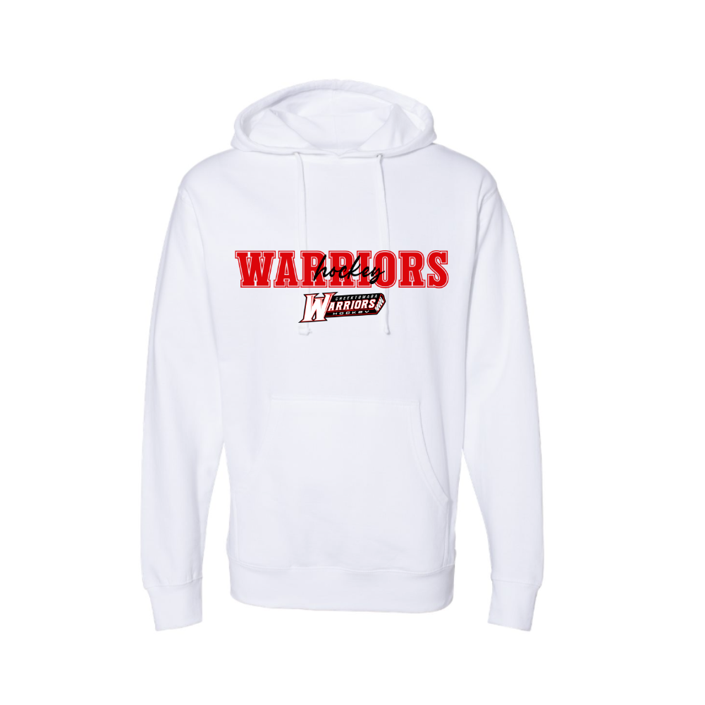Warriors Hockey Adult Hooded Sweatshirt