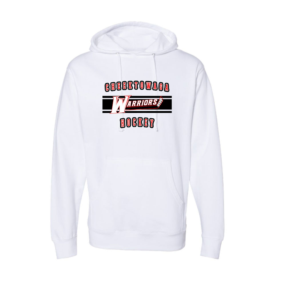 Warriors Stripe Adult Hooded Sweatshirt