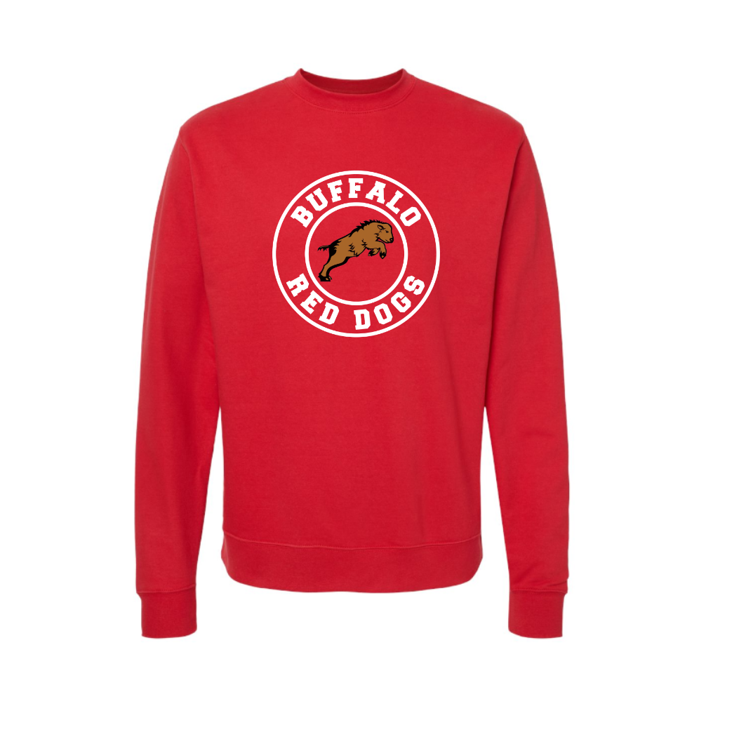 Red Dogs Logo Adult Sweatshirt