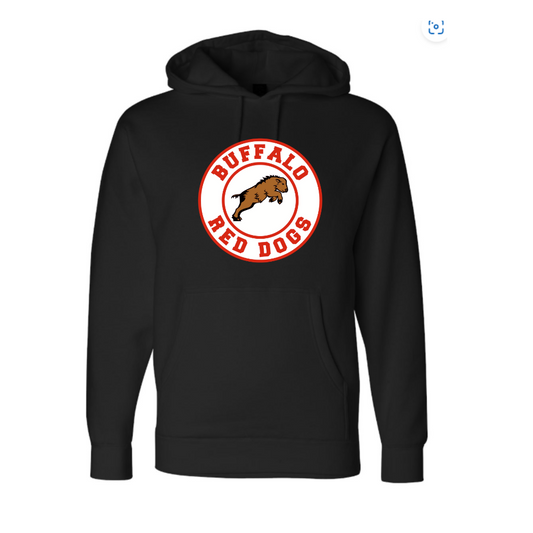 Red Dogs Logo Youth Hooded Sweatshirt