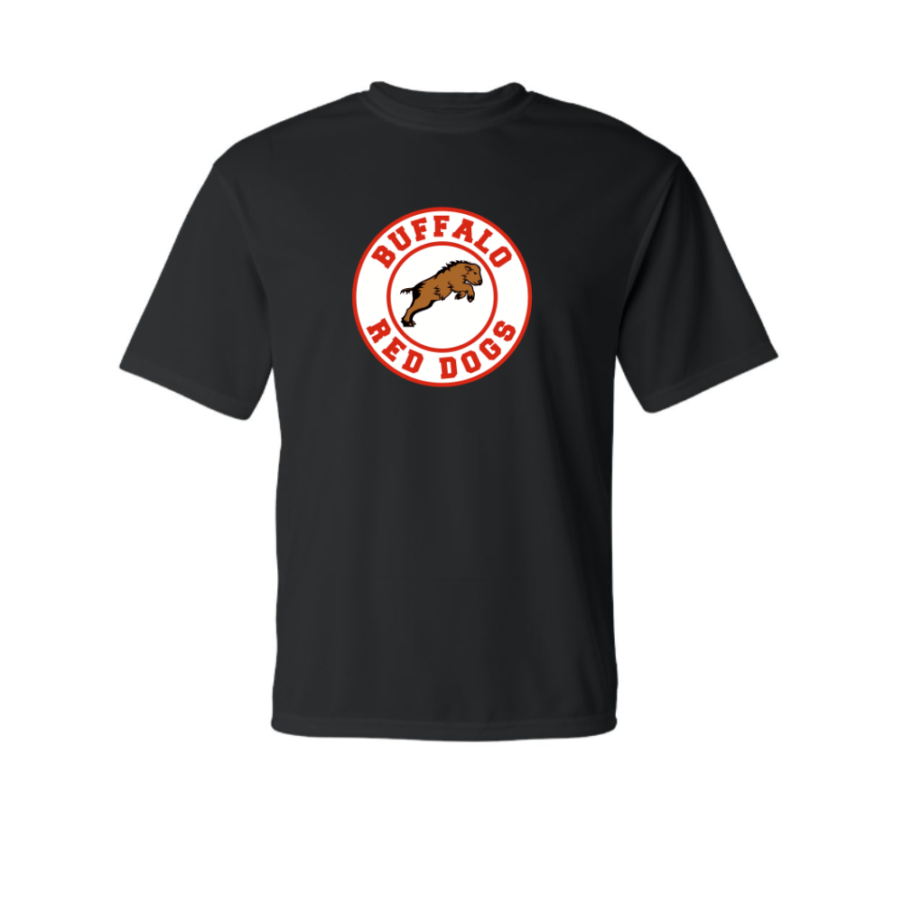 Red Dogs Youth Short Sleeve Performance Shirt