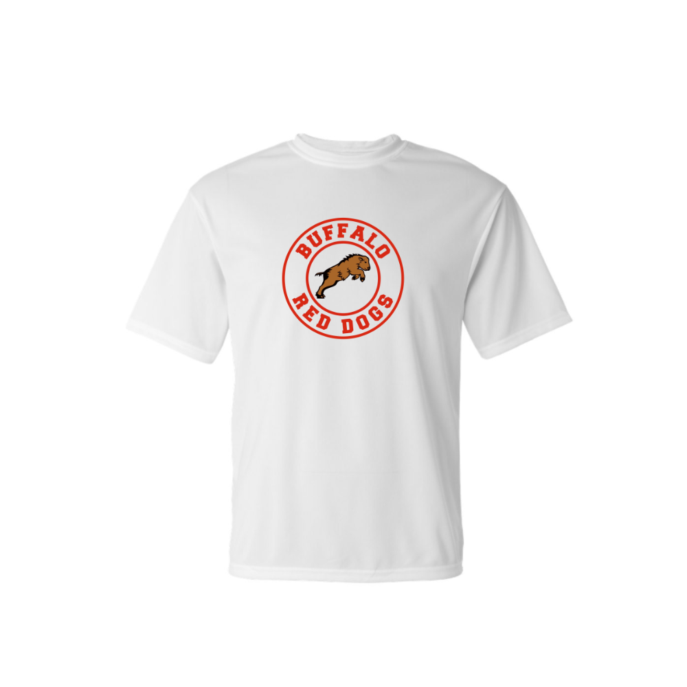 Red Dogs Youth Short Sleeve Performance Shirt