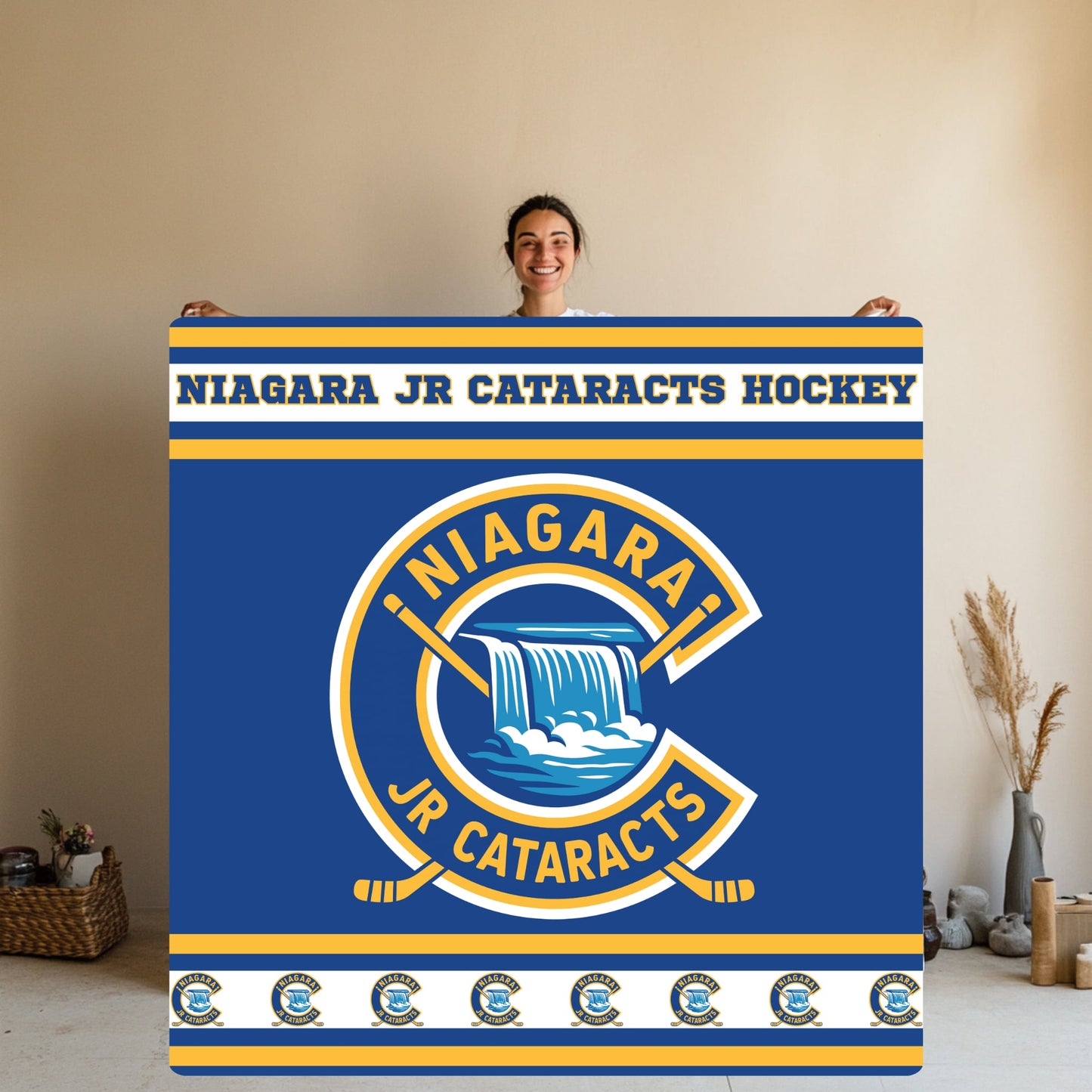 Niagara Jr. Cataracts Blanket with Stripes